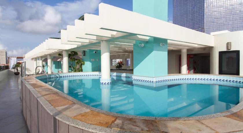Flat Vista Mar No Meireles Na Beira Mar De Fortaleza 905 エクステリア 写真