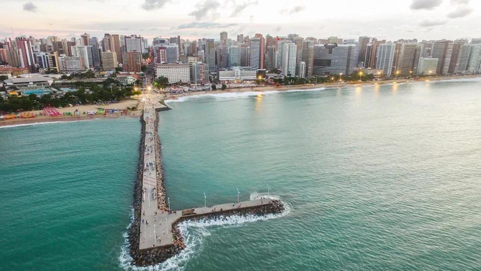 Flat Vista Mar No Meireles Na Beira Mar De Fortaleza 905 エクステリア 写真